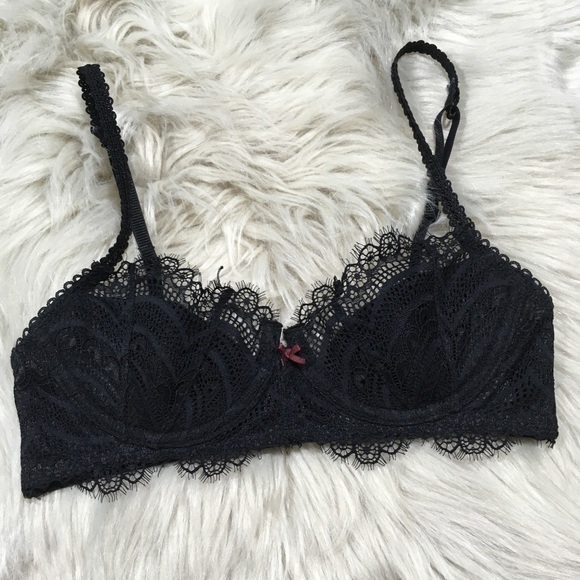 Free People Other - Intimately Free People black lace bra size 32B